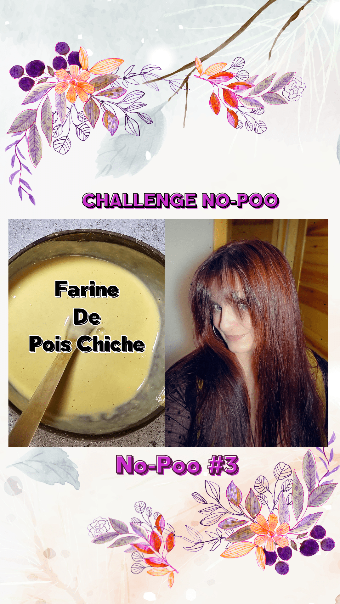 Challenge No-Poo N°3 - Farine de Pois Chiche